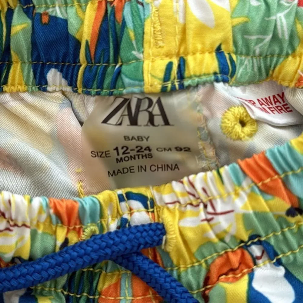 Zara baby swim trunks